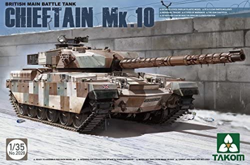 1/35 BRITISH MAIN BATTLE TANK CHIEFTAIN Mk.10 by TAKOM