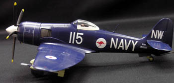 1/72 SEA FURY 724 SQN ROYAL AUSTRALIAN NAVY