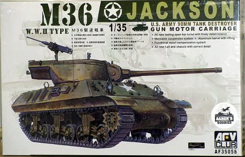 1/35 M36 TANK DESTROYER - JACKSON GUN MOTOR CARRIAGE by AFV CLUB