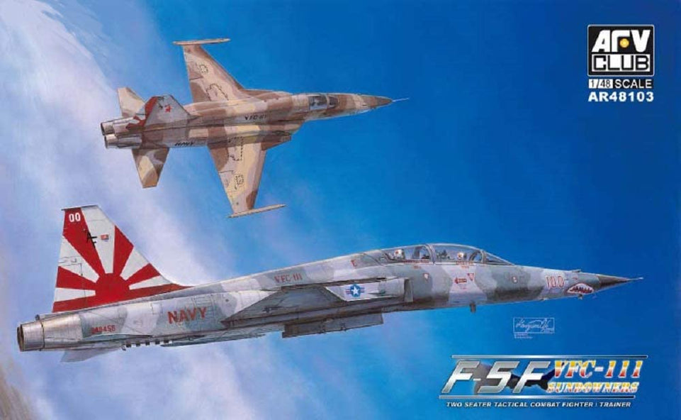 1/48 F-5F TIGER II VFC-111 SUNDOWNERS (SHARK NOSE) AFV CLUB AR48103