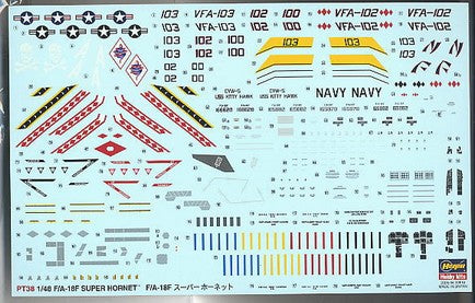 1/48 F/A-18F SUPER HORNET HASEGAWA 07238