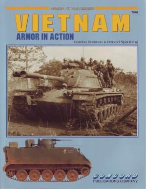 ARMOR AT WAR SERIES - VIETNAM WAR by GORDON ROTTMAN & DONALD SPAULDING - CONCORD PUBLICATION #7040