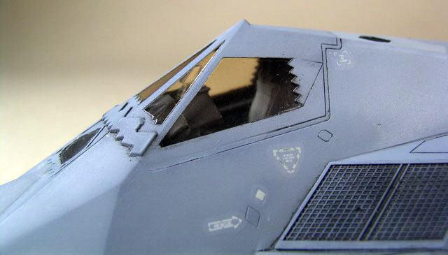 1/72 F-117A NIGHTHAWK HASEGAWA 00531