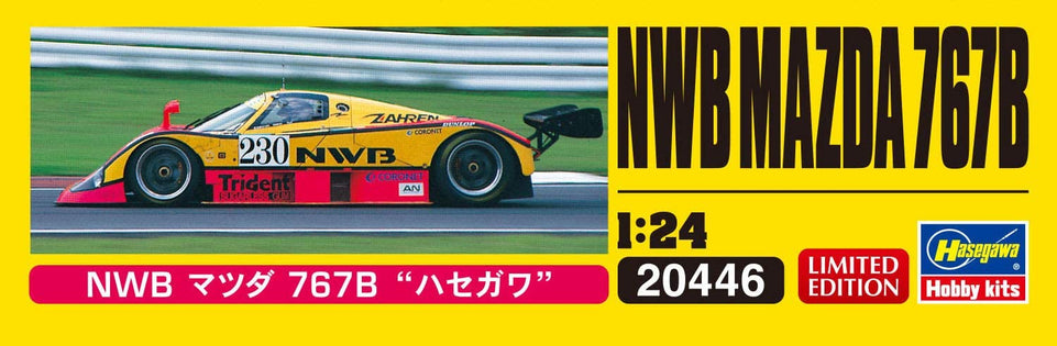 1/24 NWB MAZDA 767B (LIMITED EDITION) BY HASEGAWA