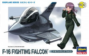 EGG PLANE NO.03 EGGPLANE F-16 FIGHTING FALCON HASEGAWA 60103