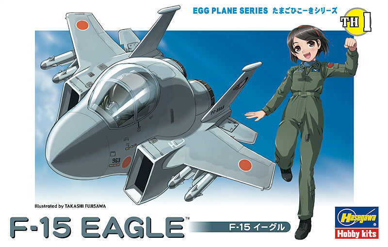 EGG PLANE NO.01 EGGPLANE F-15E EAGLE HASEGAWA 60101