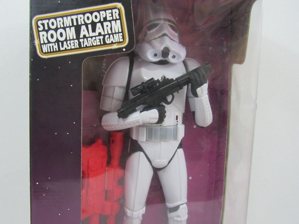 13" STAR WARS STORMTROOPER ROOM ALARM W/Laser Target Game Action figure 1997