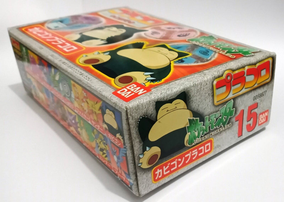 1998 Bandai Pocket Pokemon Dice Game Pracoro Battle figure No.15 Snorlax