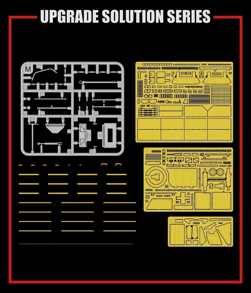 1/35 UPGRADE SOLUTION SET FOR RM5065 & RM5066 LEOPARD 2A6 RM2035